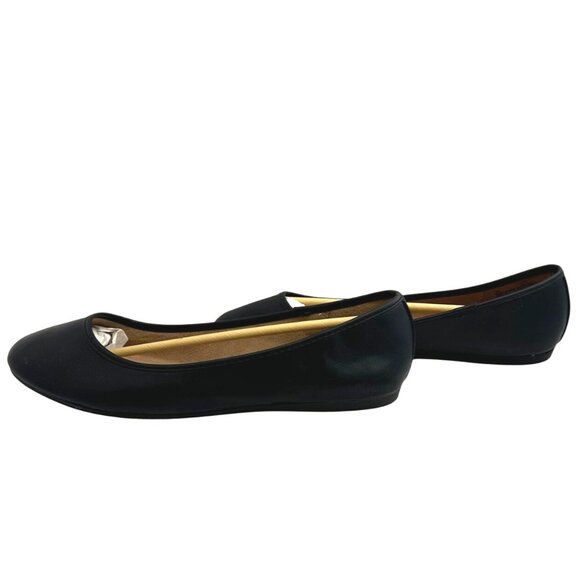 Universal Thread Everly Womens Memory Foam Black Flats Size 10 - Picture 8 of 16
